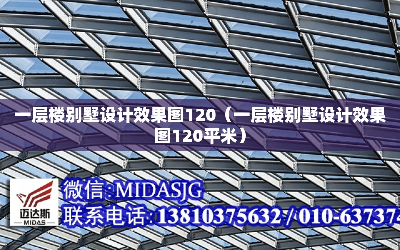 一層樓別墅設計效果圖120（一層樓別墅設計效果圖120平米）