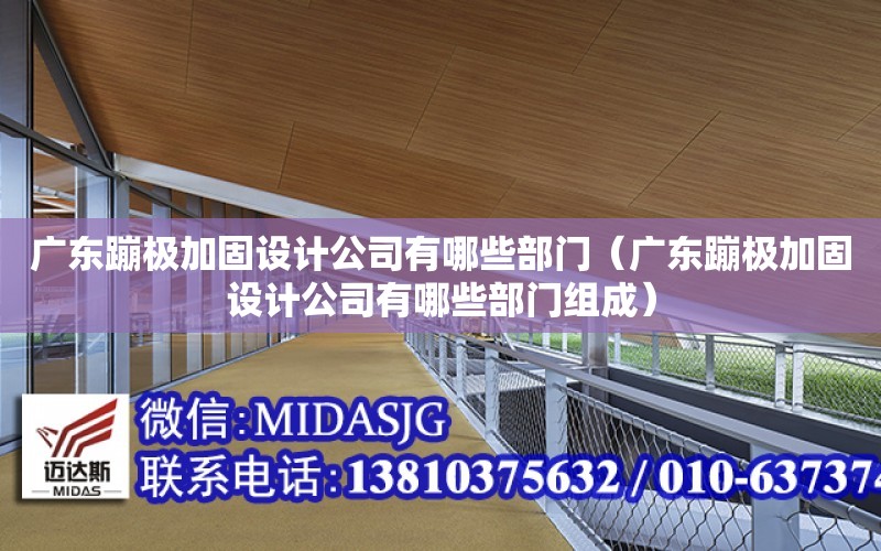 廣東蹦極加固設計公司有哪些部門（廣東蹦極加固設計公司有哪些部門組成）