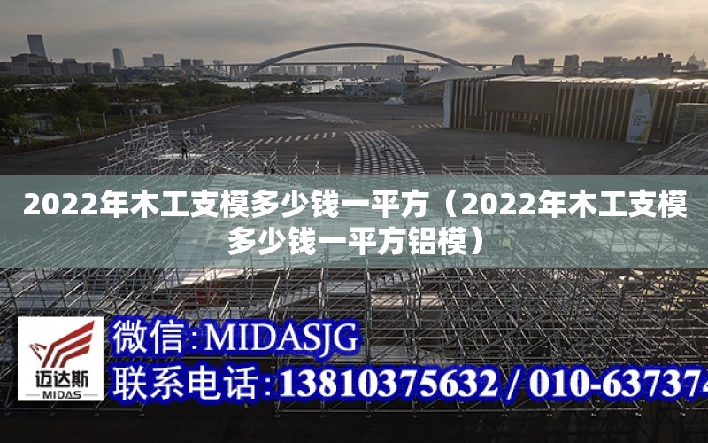 2022年木工支模多少錢一平方（2022年木工支模多少錢一平方鋁模）