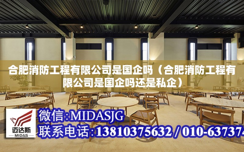 合肥消防工程有限公司是國企嗎（合肥消防工程有限公司是國企嗎還是私企）