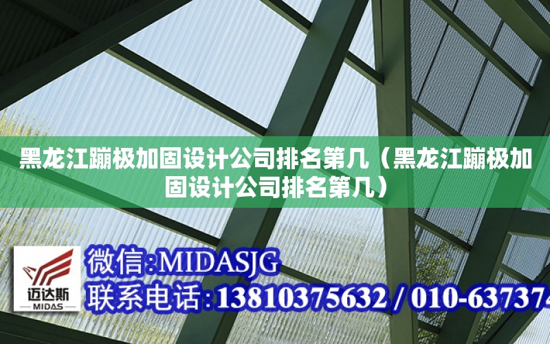 黑龍江蹦極加固設計公司排名第幾（黑龍江蹦極加固設計公司排名第幾）