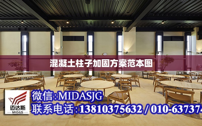 混凝土柱子加固方案范本圖