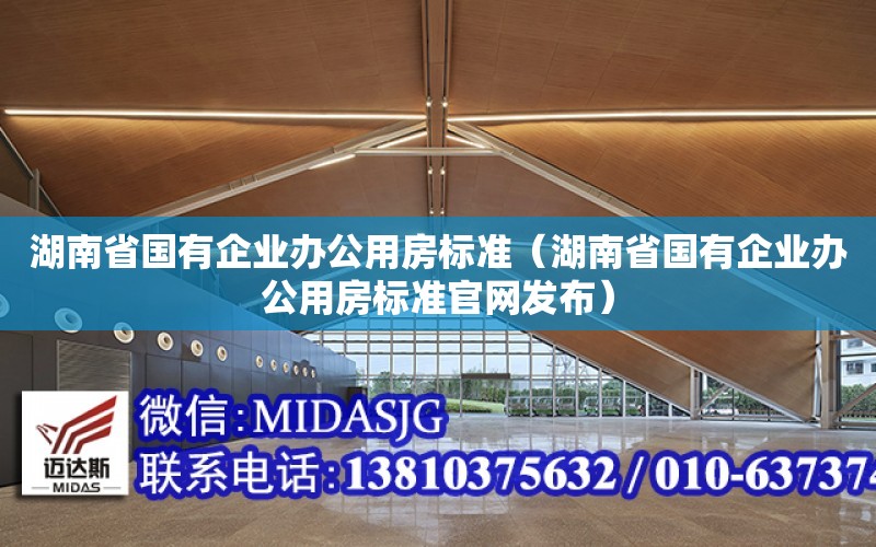 湖南省國有企業辦公用房標準（湖南省國有企業辦公用房標準官網發布）