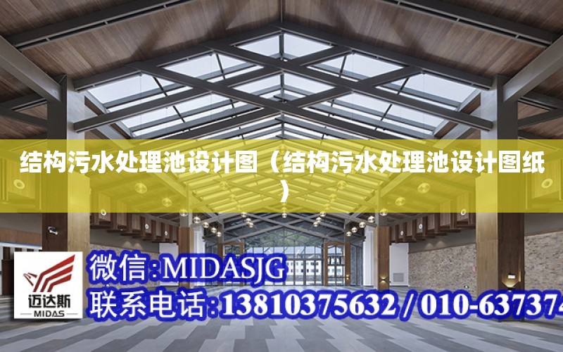 結構污水處理池設計圖（結構污水處理池設計圖紙）