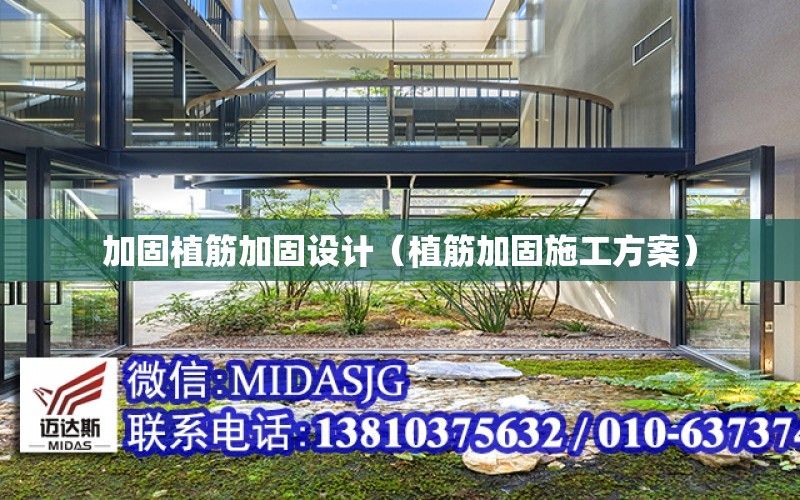 加固植筋加固設計（植筋加固施工方案）