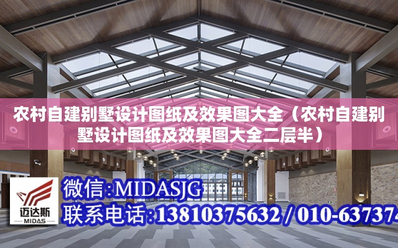 農村自建別墅設計圖紙及效果圖大全（農村自建別墅設計圖紙及效果圖大全二層半）