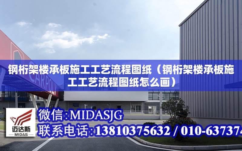 鋼桁架樓承板施工工藝流程圖紙（鋼桁架樓承板施工工藝流程圖紙怎么畫）