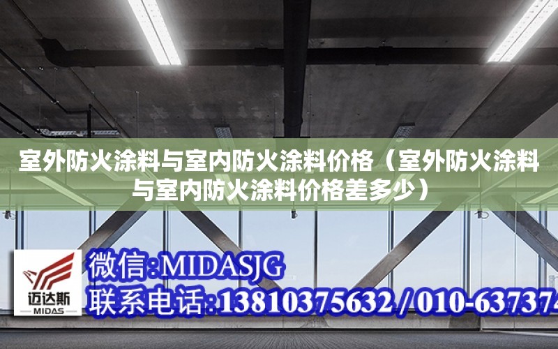 室外防火涂料與室內防火涂料價格（室外防火涂料與室內防火涂料價格差多少）