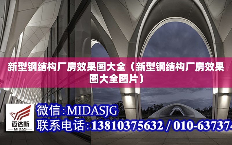 新型鋼結構廠房效果圖大全（新型鋼結構廠房效果圖大全圖片）