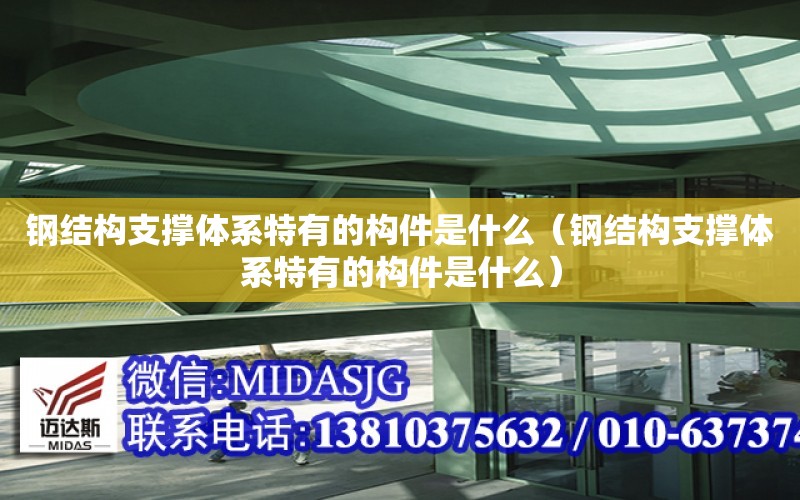 鋼結構支撐體系特有的構件是什么（鋼結構支撐體系特有的構件是什么）