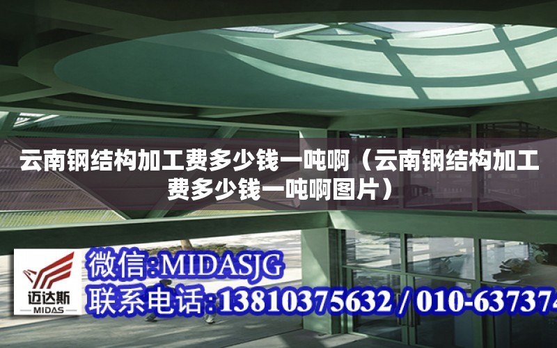 云南鋼結構加工費多少錢一噸?。ㄔ颇箱摻Y構加工費多少錢一噸啊圖片）