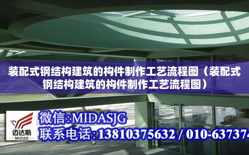 裝配式鋼結構建筑的構件制作工藝流程圖（裝配式鋼結構建筑的構件制作工藝流程圖）