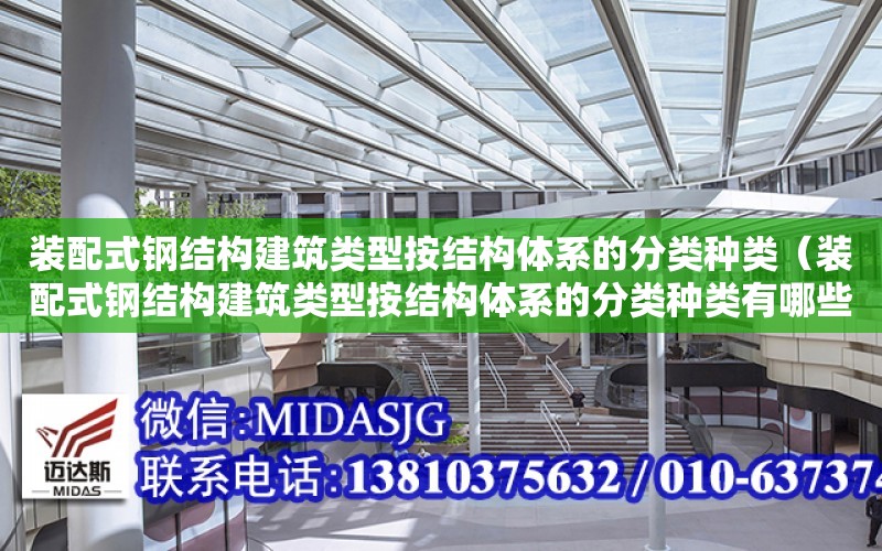 裝配式鋼結構建筑類型按結構體系的分類種類（裝配式鋼結構建筑類型按結構體系的分類種類有哪些）