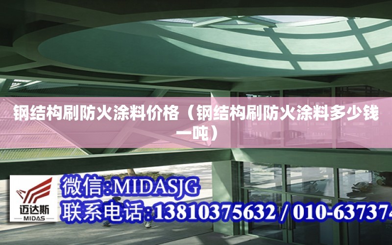 鋼結構刷防火涂料價格（鋼結構刷防火涂料多少錢一噸）