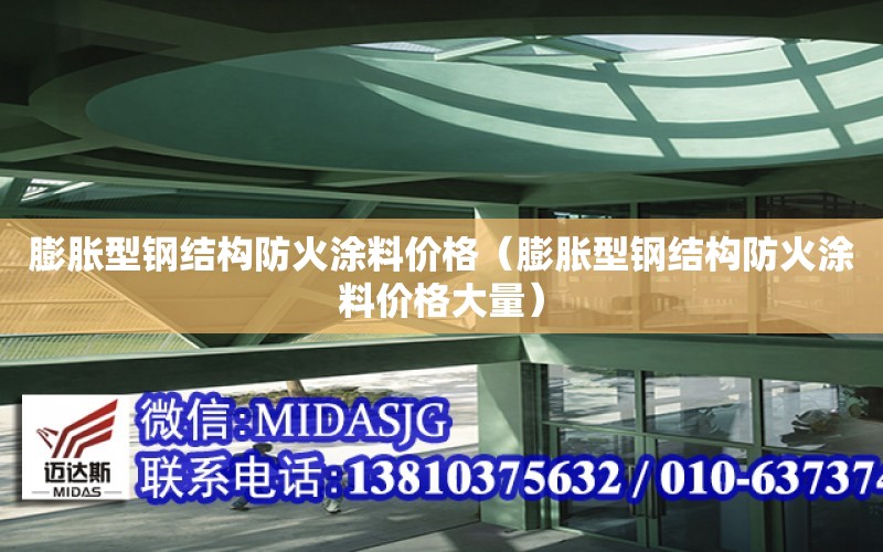 膨脹型鋼結構防火涂料價格（膨脹型鋼結構防火涂料價格大量）