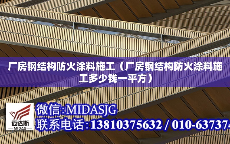 廠房鋼結構防火涂料施工（廠房鋼結構防火涂料施工多少錢一平方）