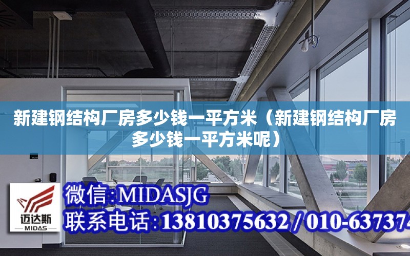 新建鋼結構廠房多少錢一平方米（新建鋼結構廠房多少錢一平方米呢）