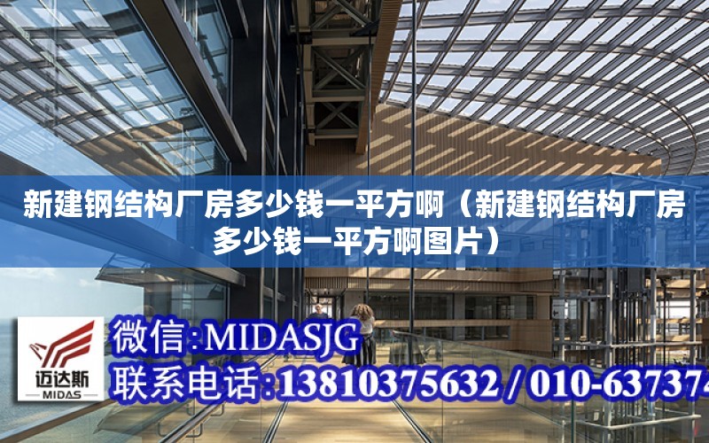 新建鋼結構廠房多少錢一平方?。ㄐ陆ㄤ摻Y構廠房多少錢一平方啊圖片）