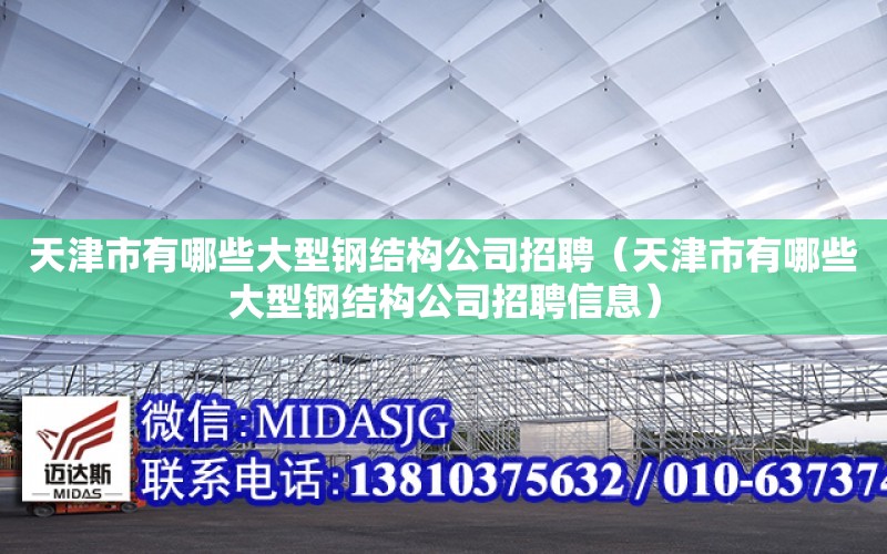 天津市有哪些大型鋼結構公司招聘（天津市有哪些大型鋼結構公司招聘信息）