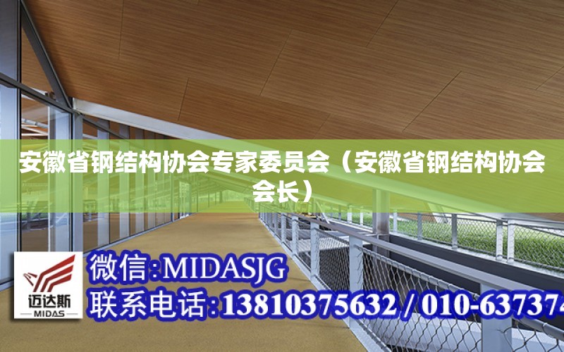 安徽省鋼結構協會專家委員會（安徽省鋼結構協會會長）