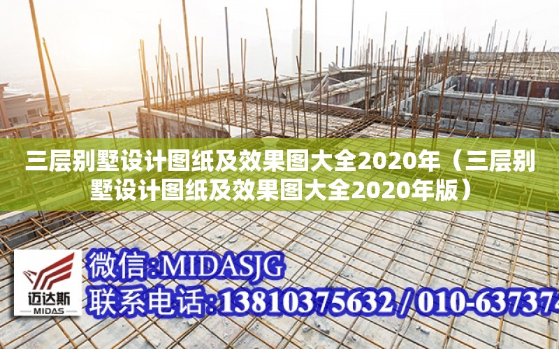 三層別墅設計圖紙及效果圖大全2020年（三層別墅設計圖紙及效果圖大全2020年版）