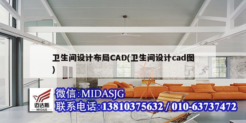 衛生間設計布局CAD(衛生間設計cad圖)