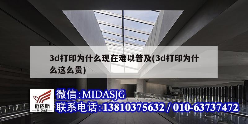 3d打印為什么現在難以普及(3d打印為什么這么貴)