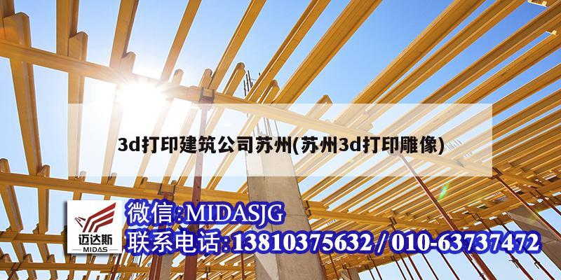 3d打印建筑公司蘇州(蘇州3d打印雕像)